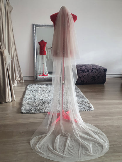 Blusher veil or 2 tier wedding veil