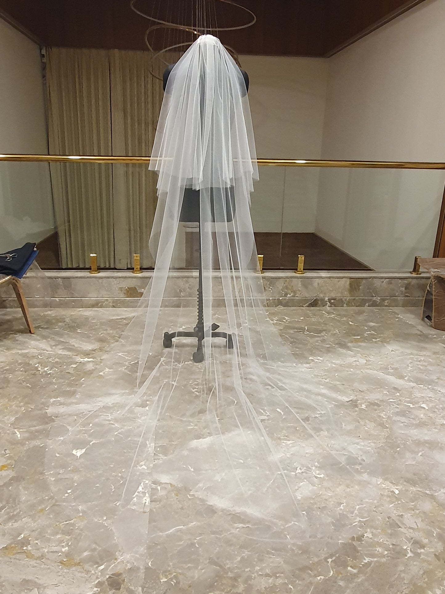 Blusher veil or 2 tier wedding veil